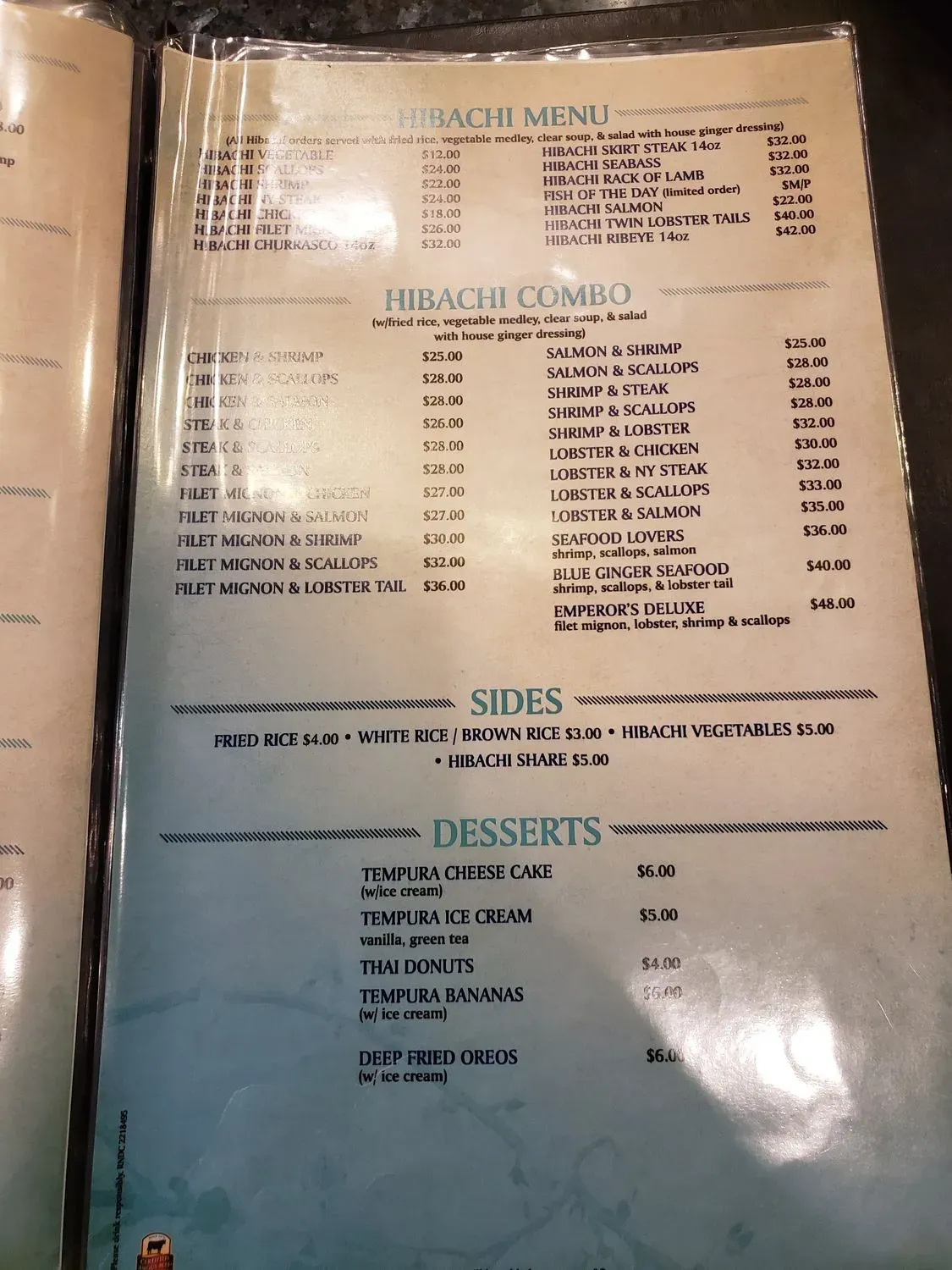 Menu 6