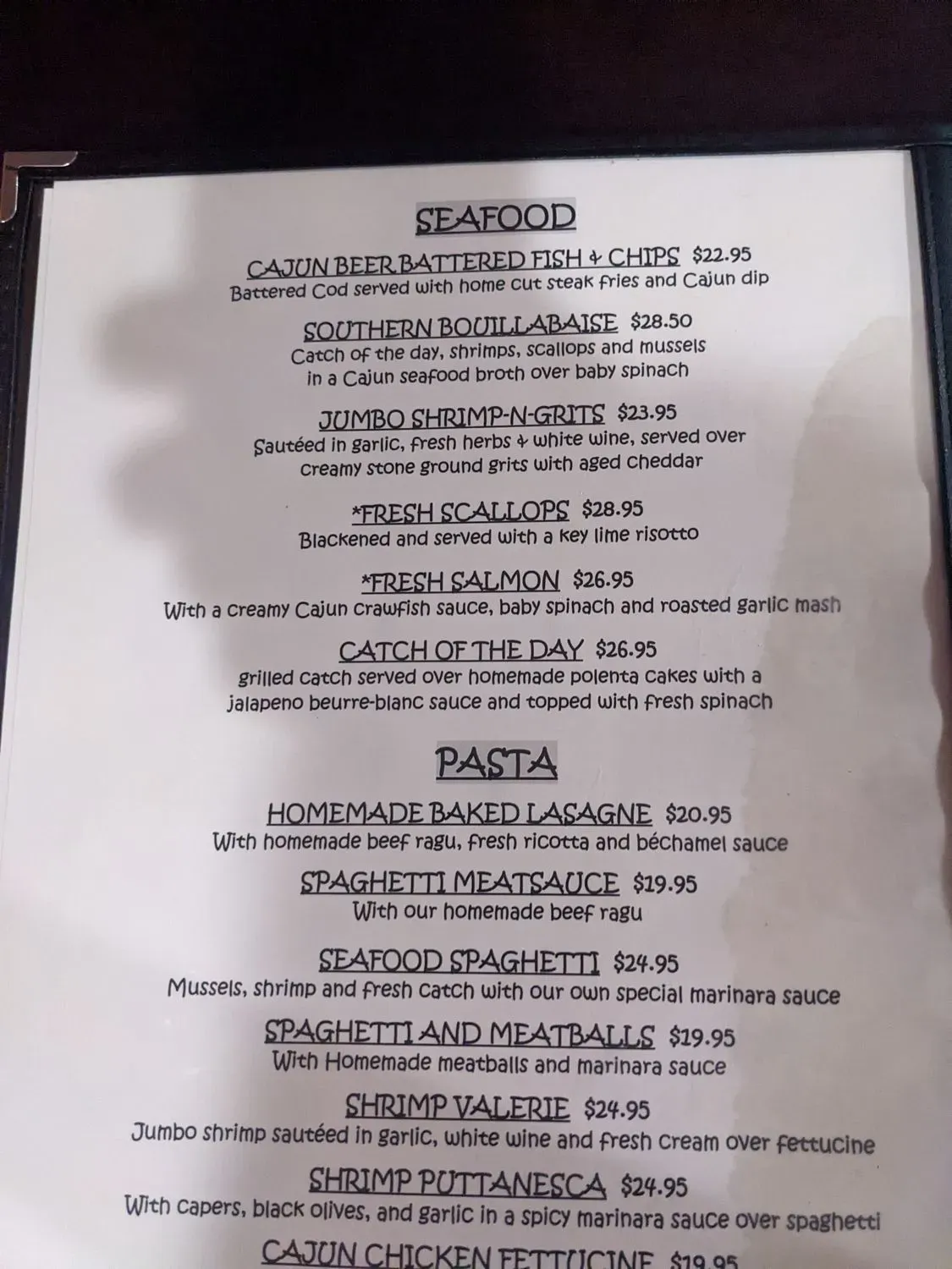 Menu 6