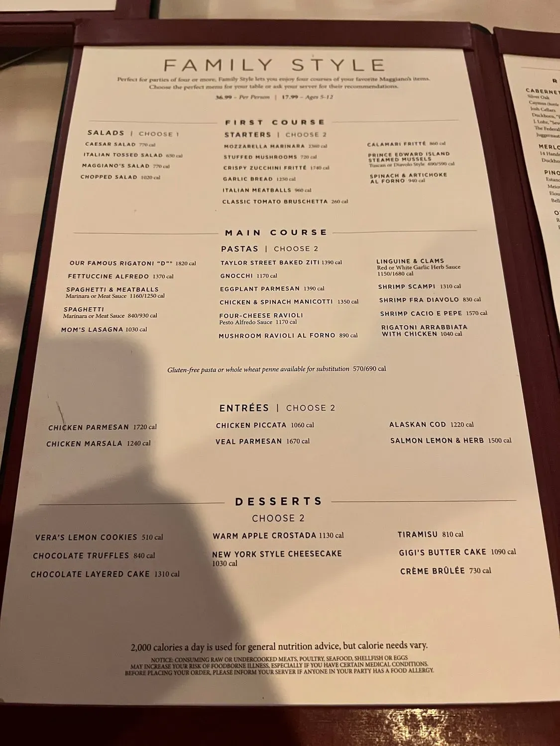 Menu 6