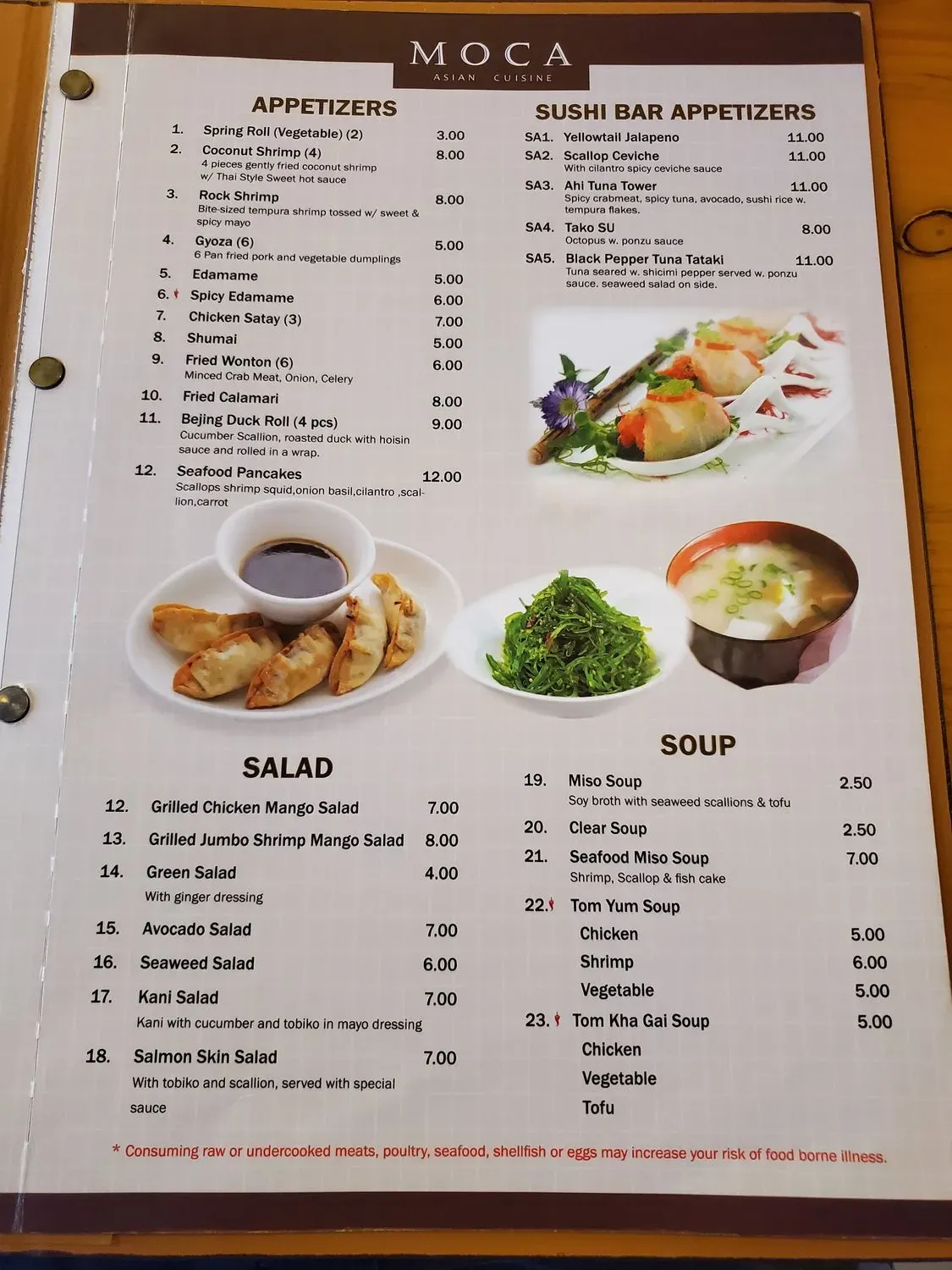 Menu 6