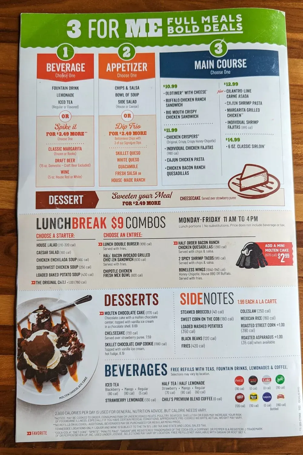 Menu 4