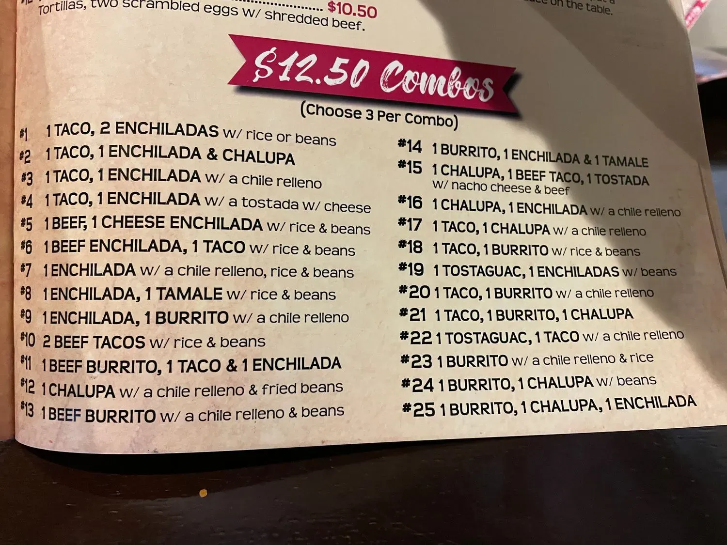 Menu 6