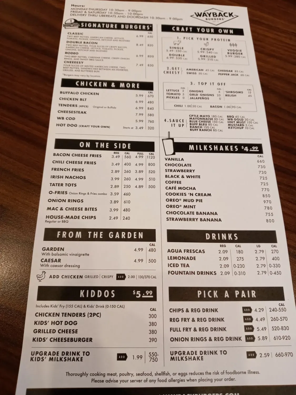 Menu 4