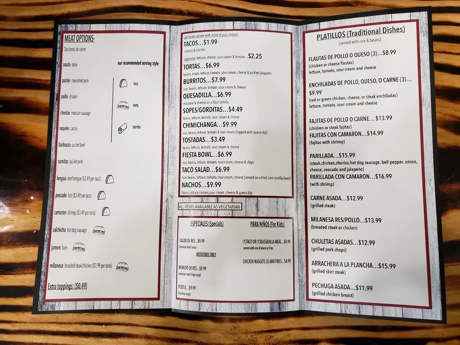 Menu 3