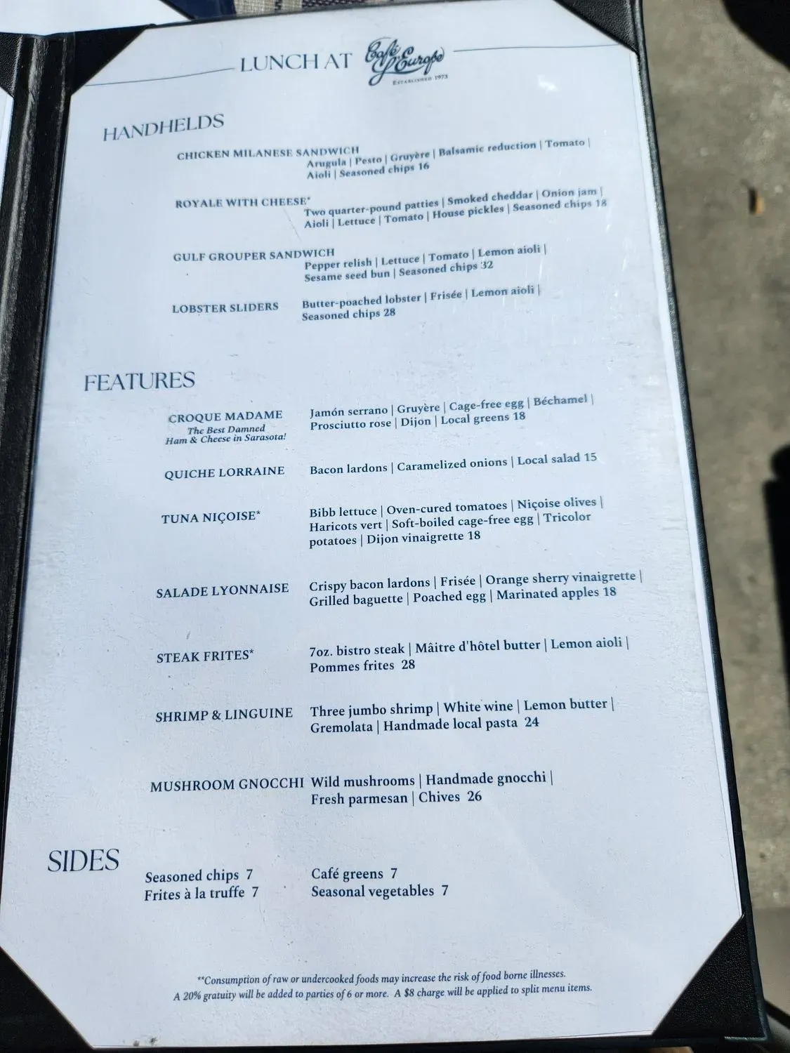 Menu 6