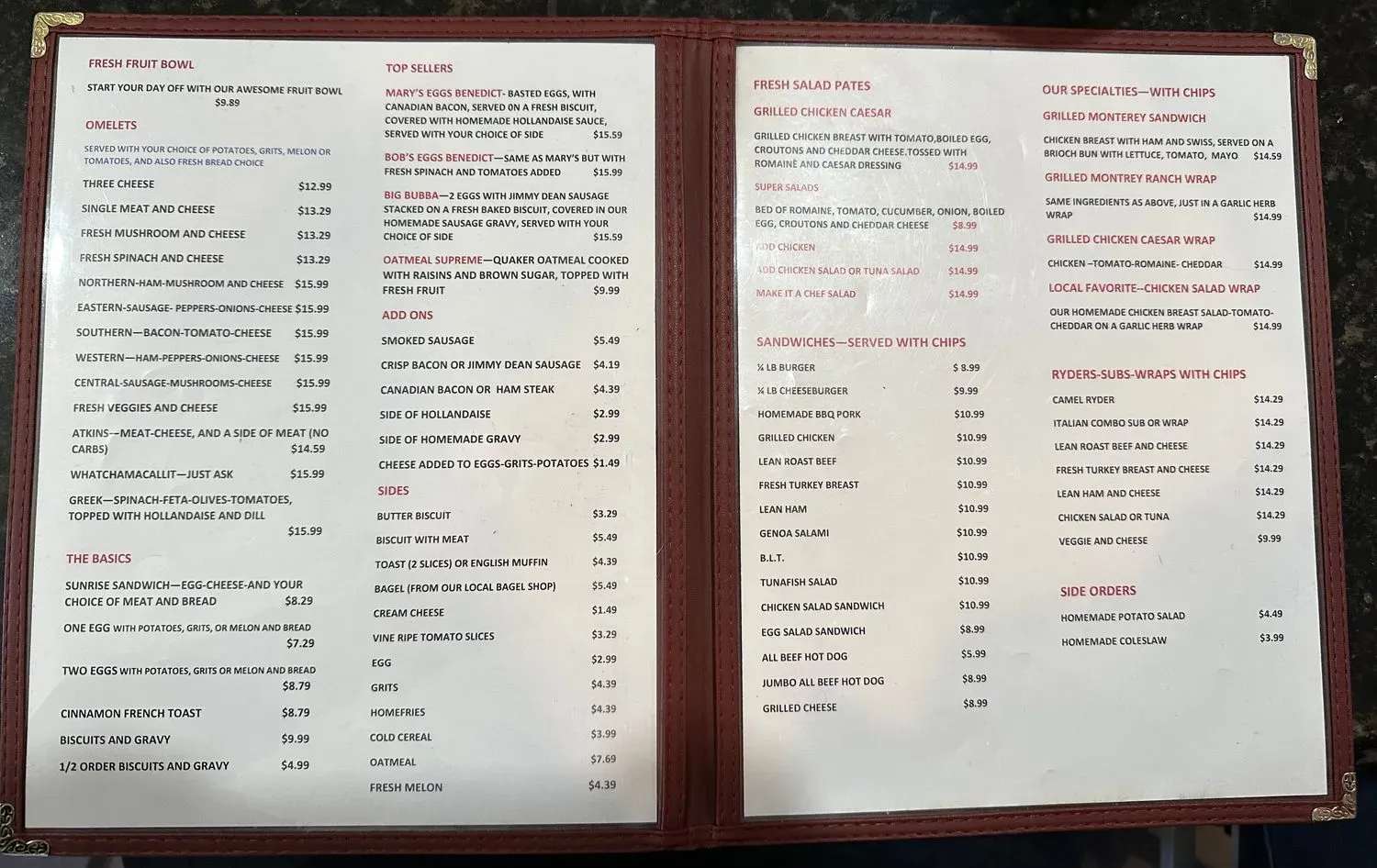 Menu 3