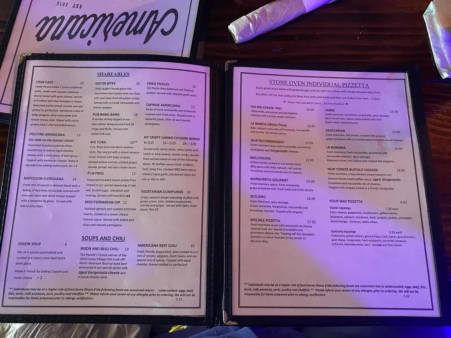 Menu 3