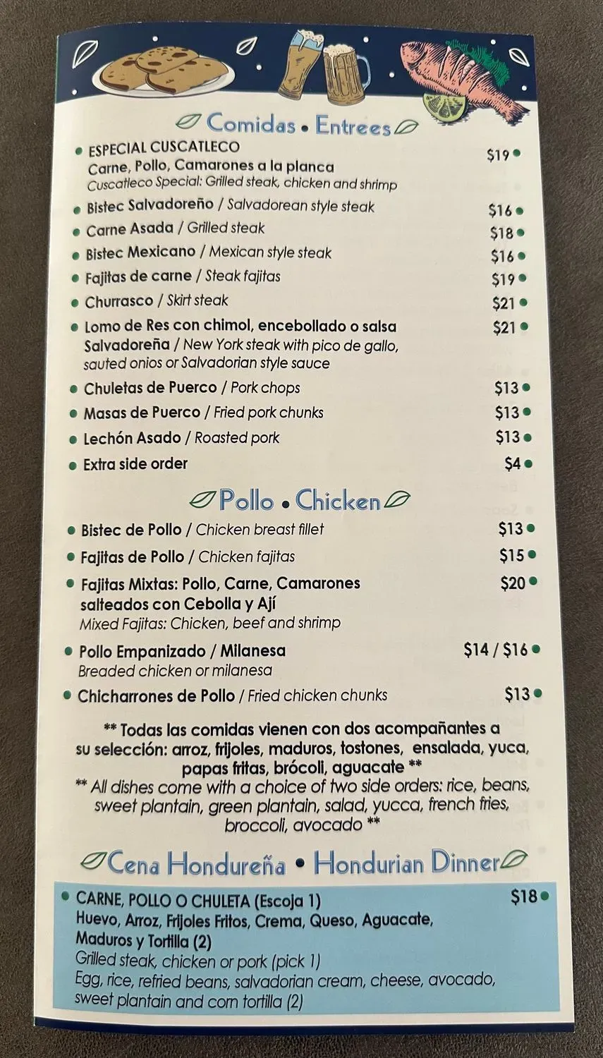 Menu 3