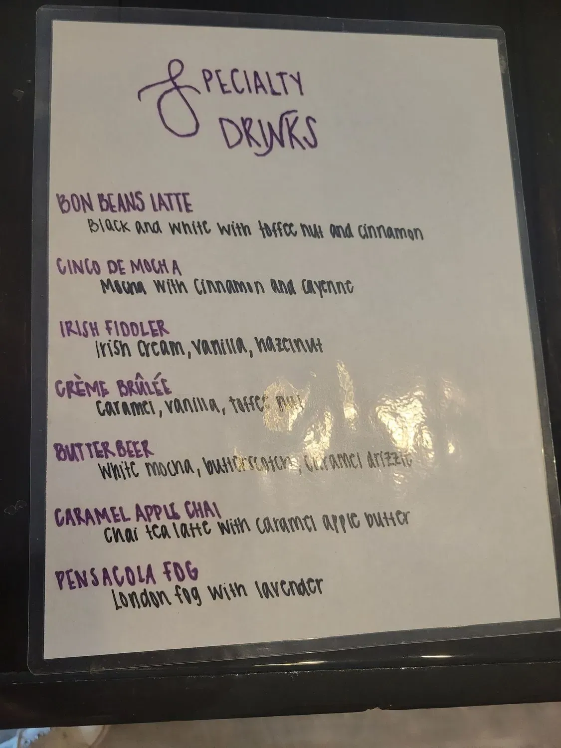 Menu 3