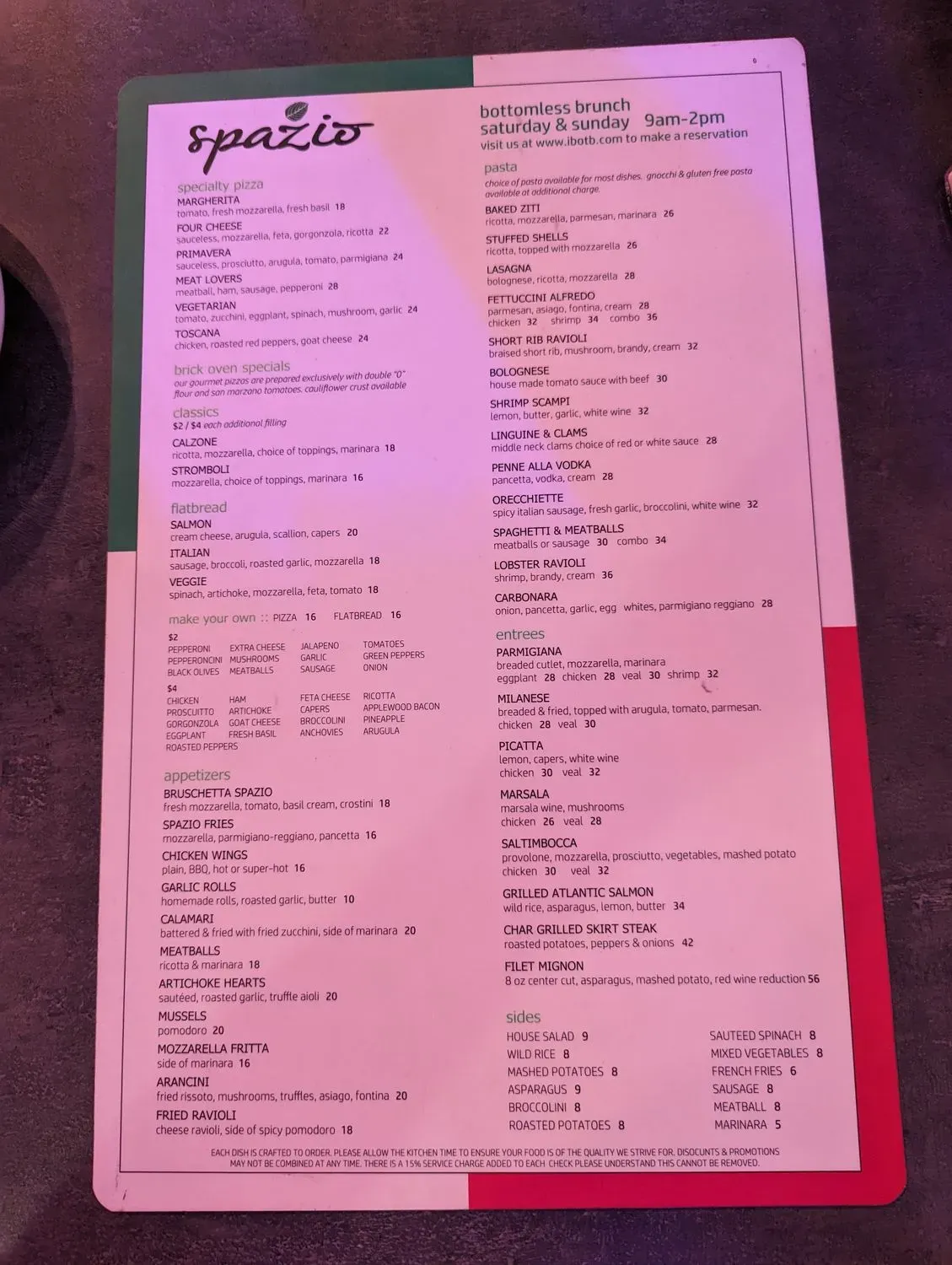 Menu 6