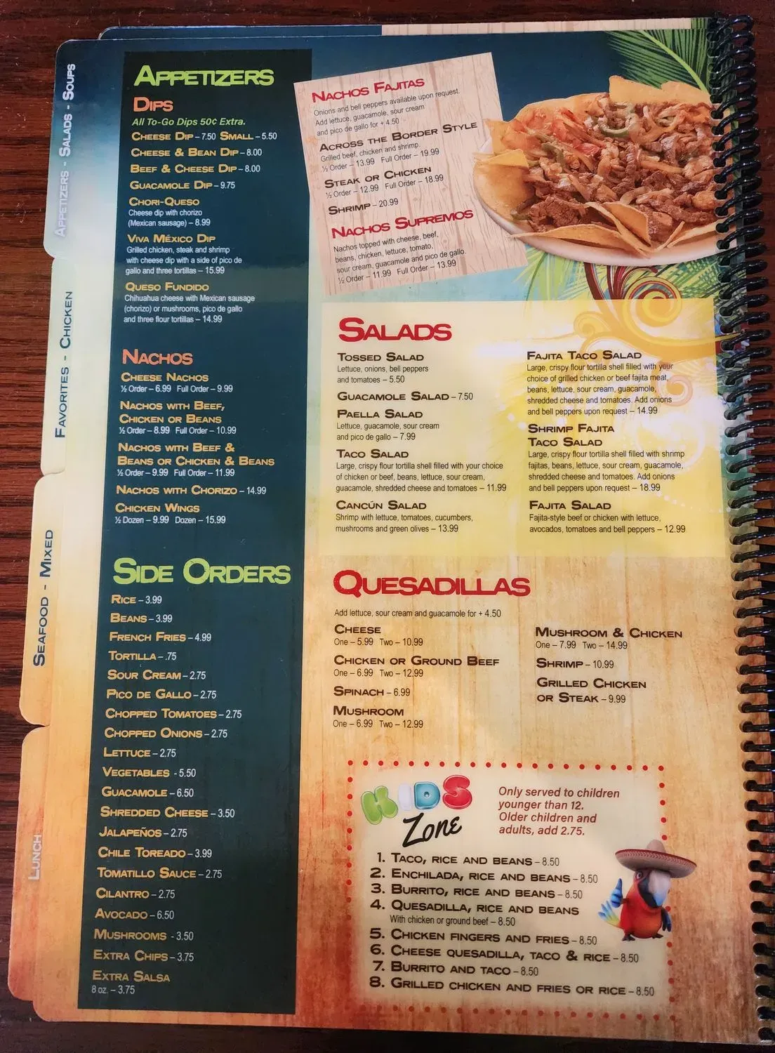 Menu 6