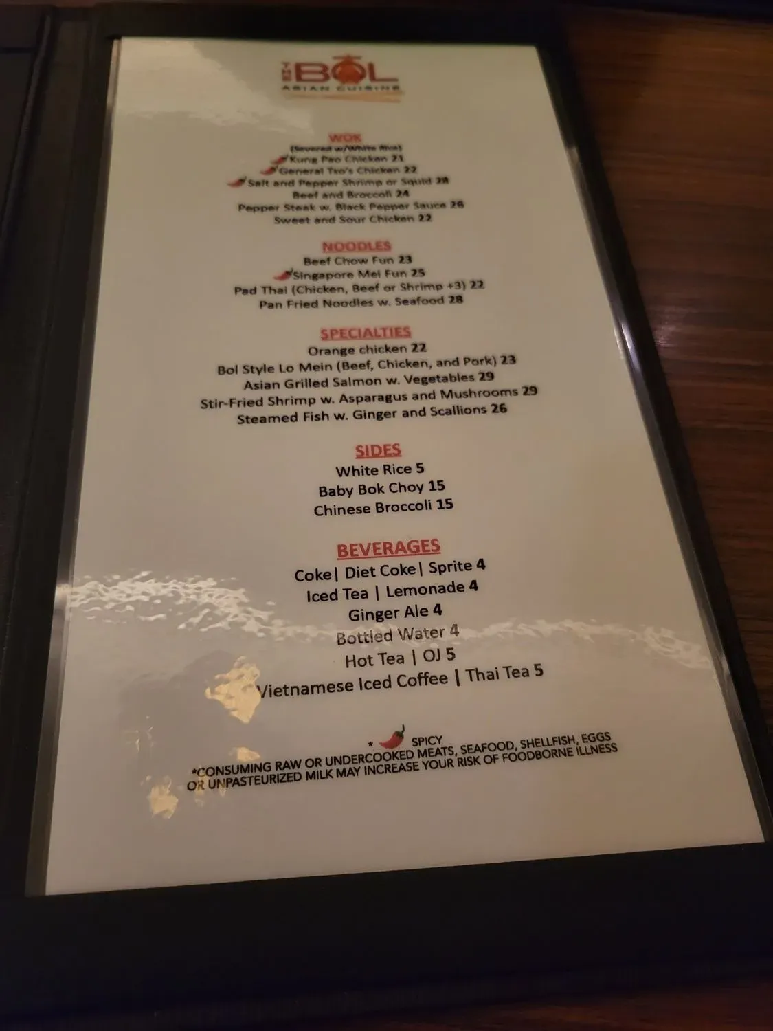 Menu 6