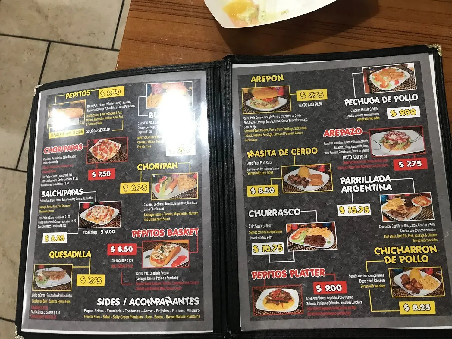 Menu 4