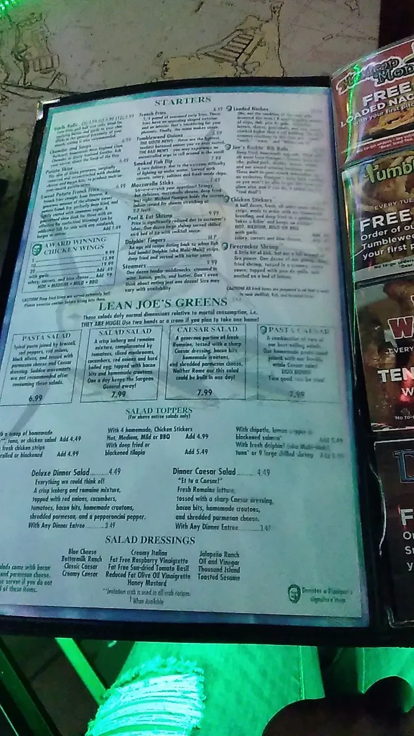 Menu 4