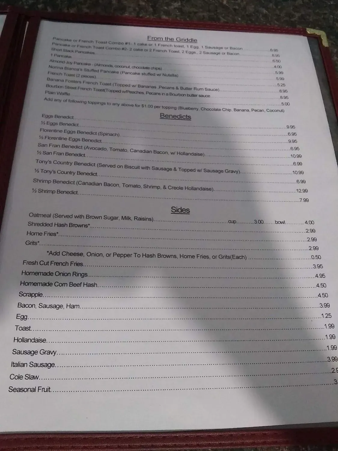 Menu 3