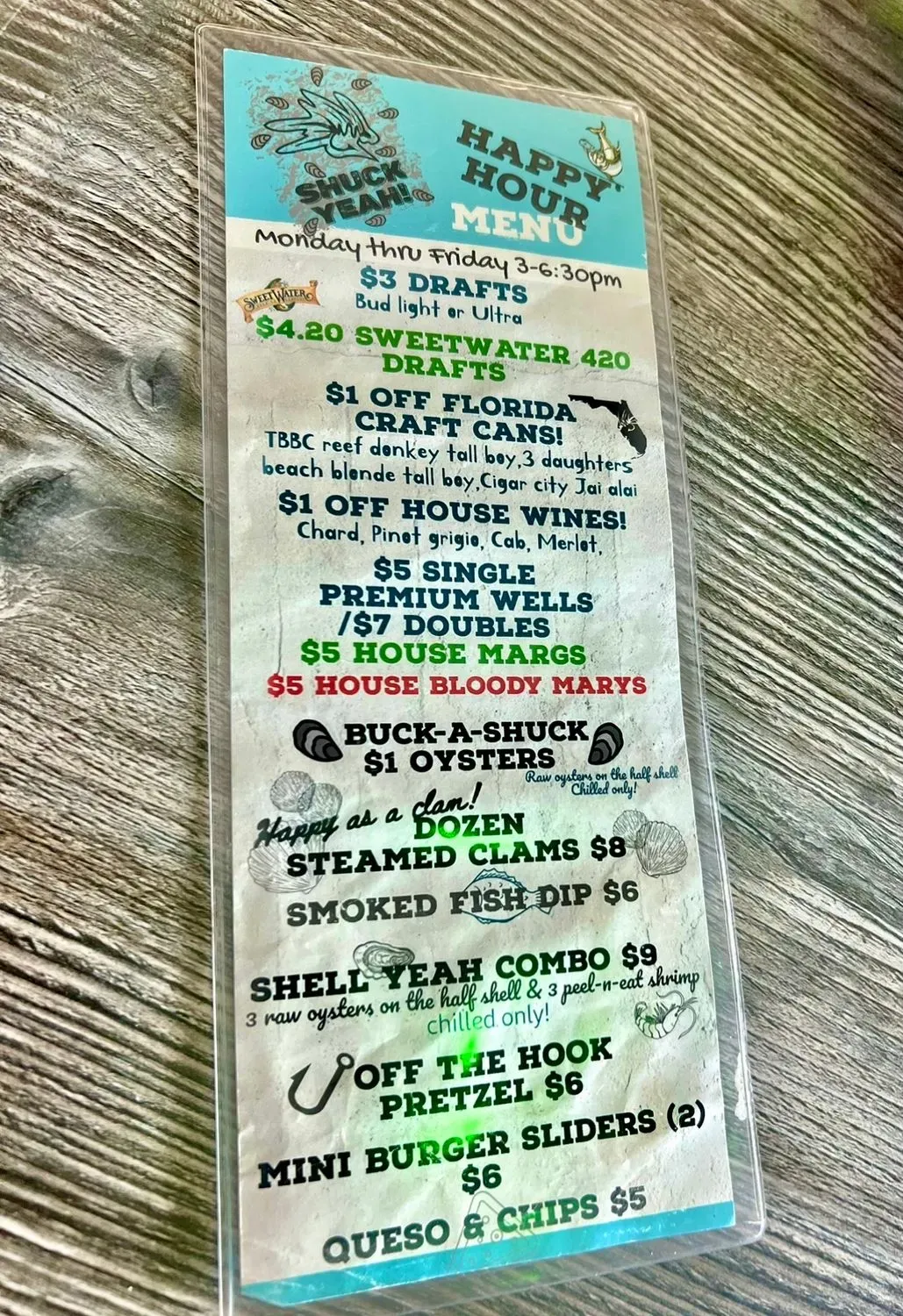 Menu 6