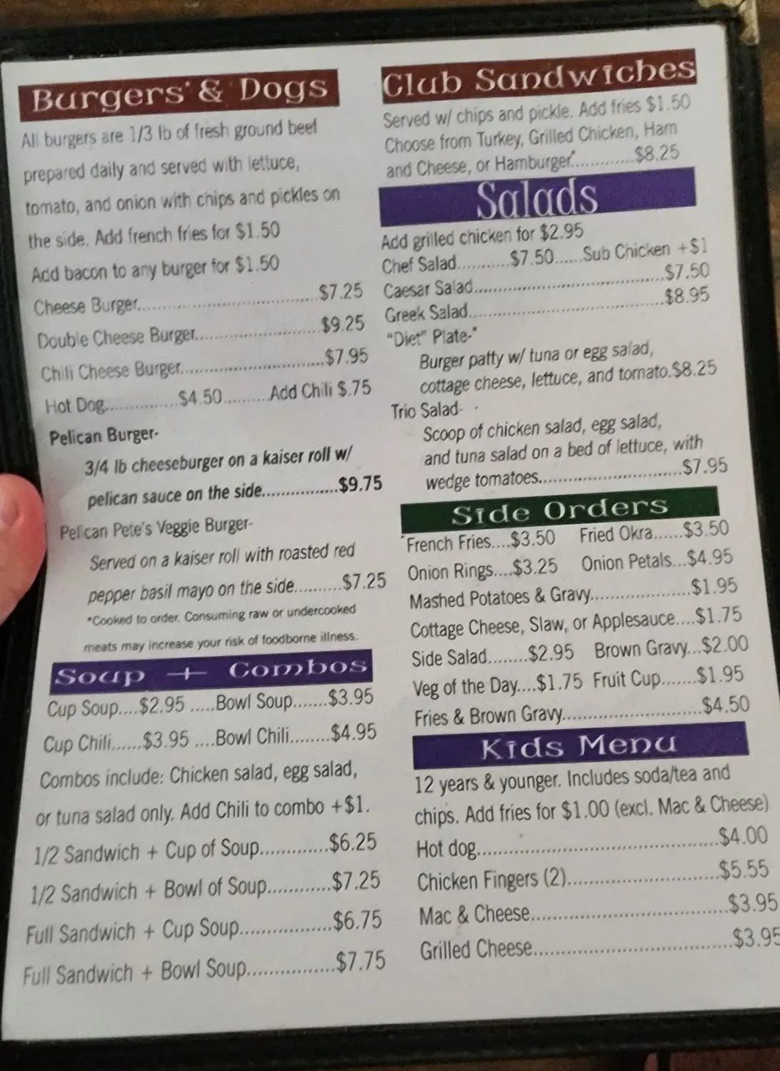 Menu 6