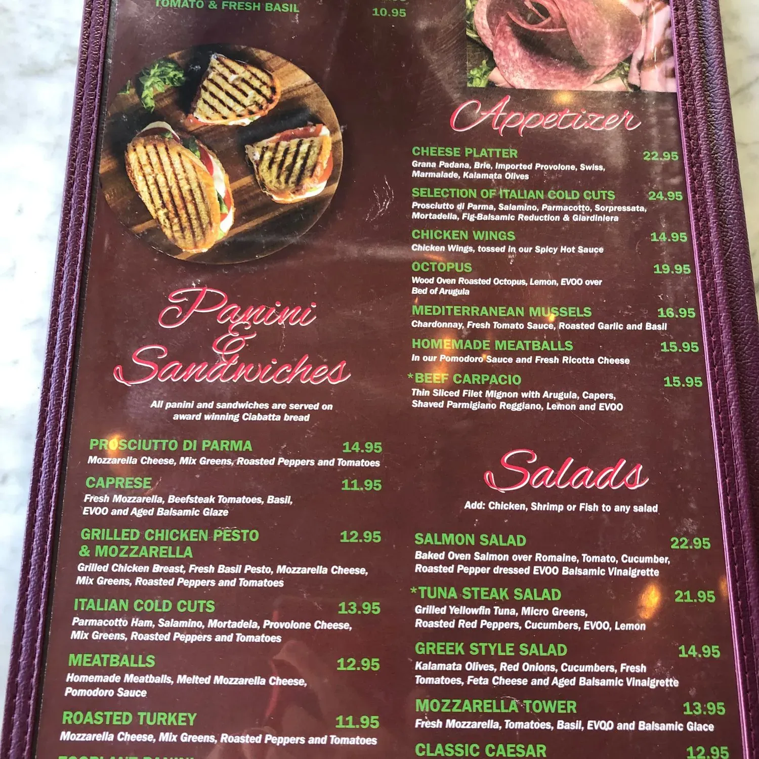 Menu 3