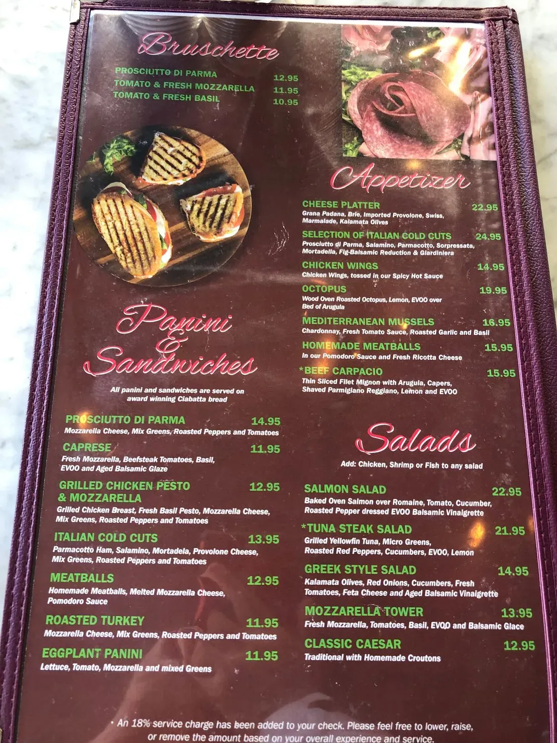 Menu 4