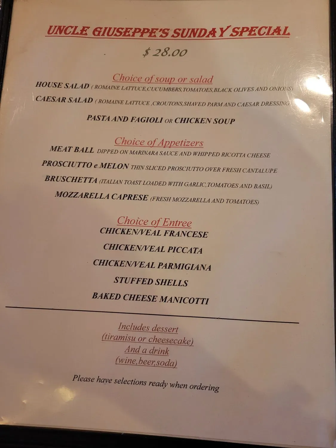 Menu 3