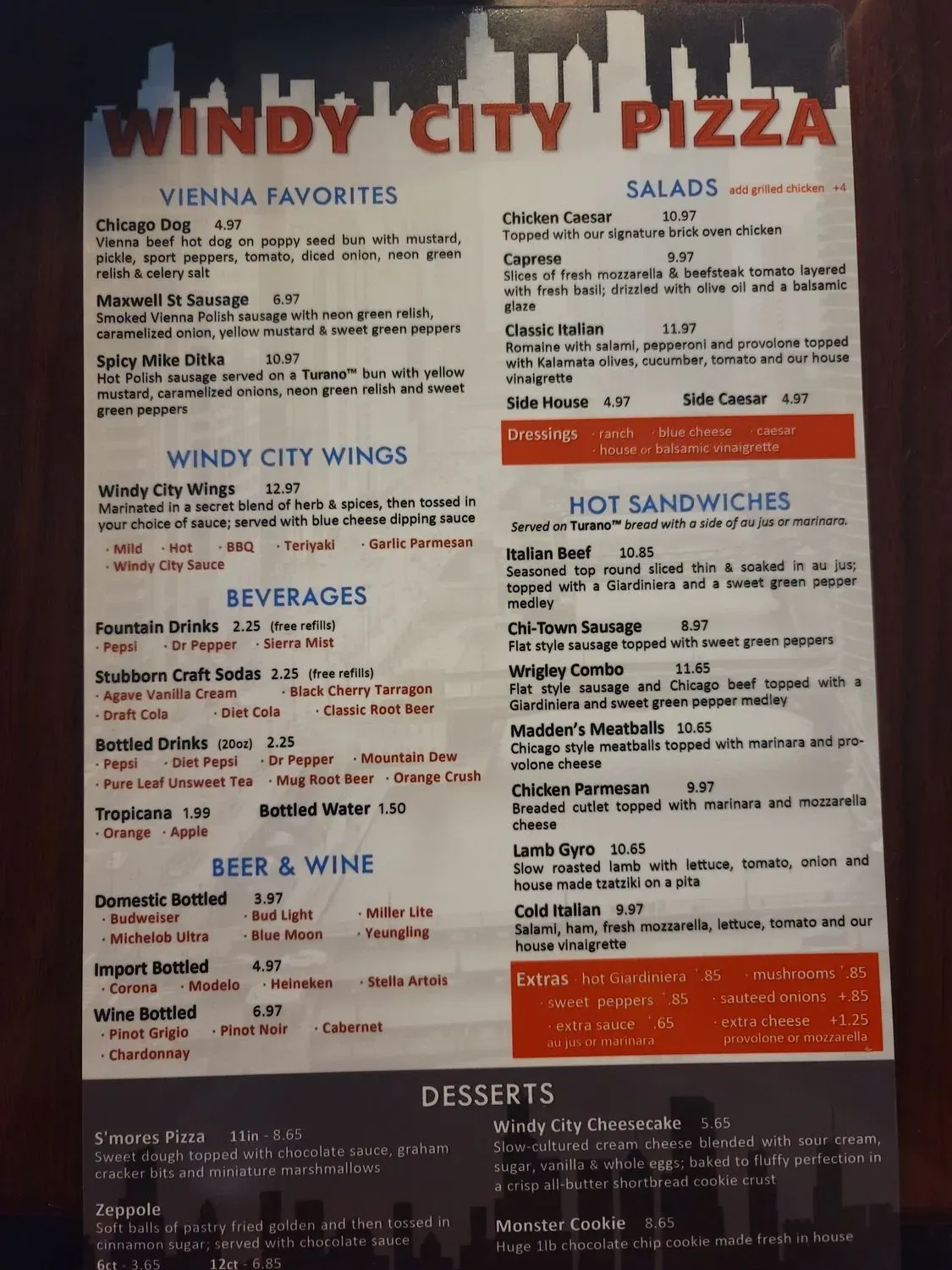 Menu 4