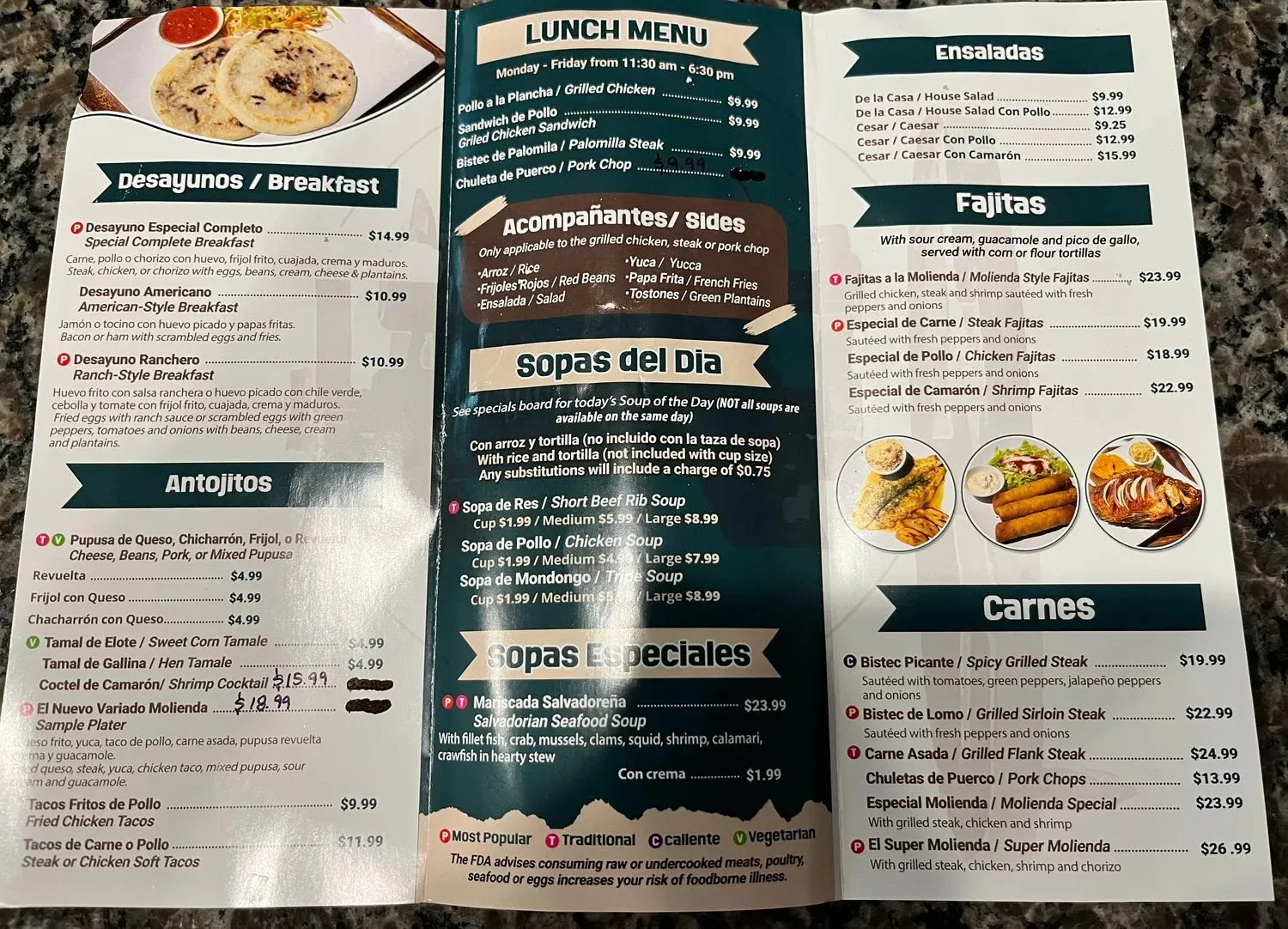 Menu 3