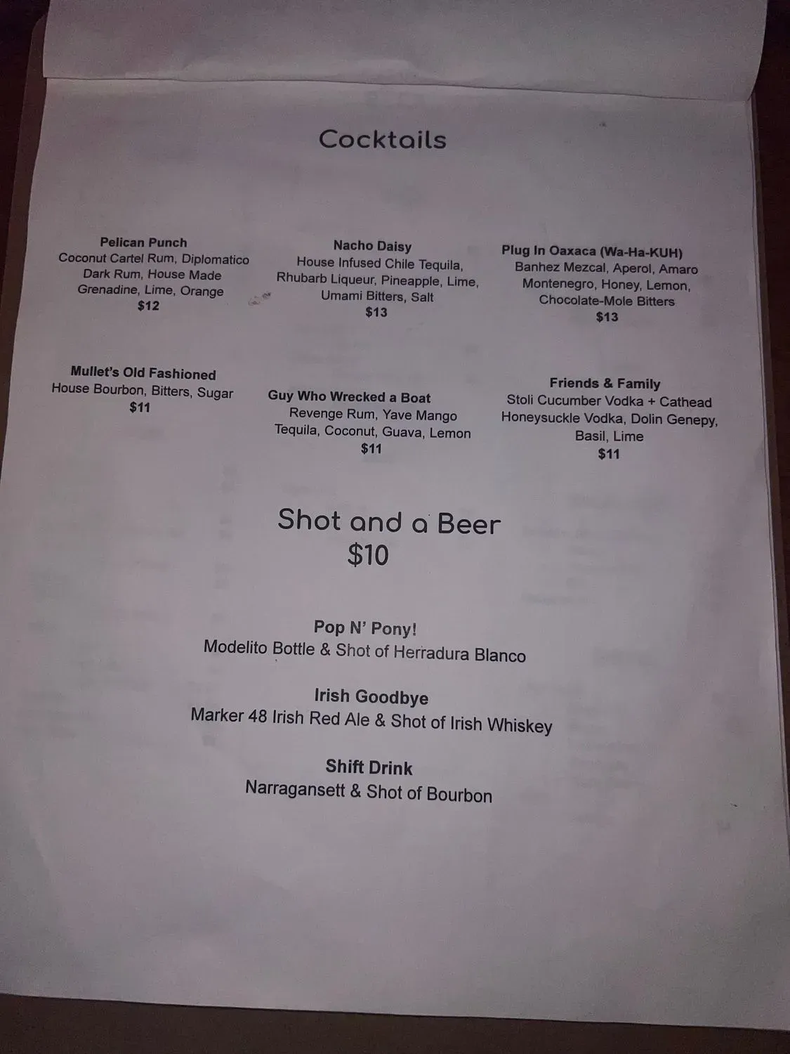 Menu 4