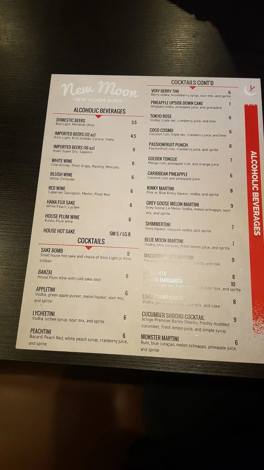 Menu 6