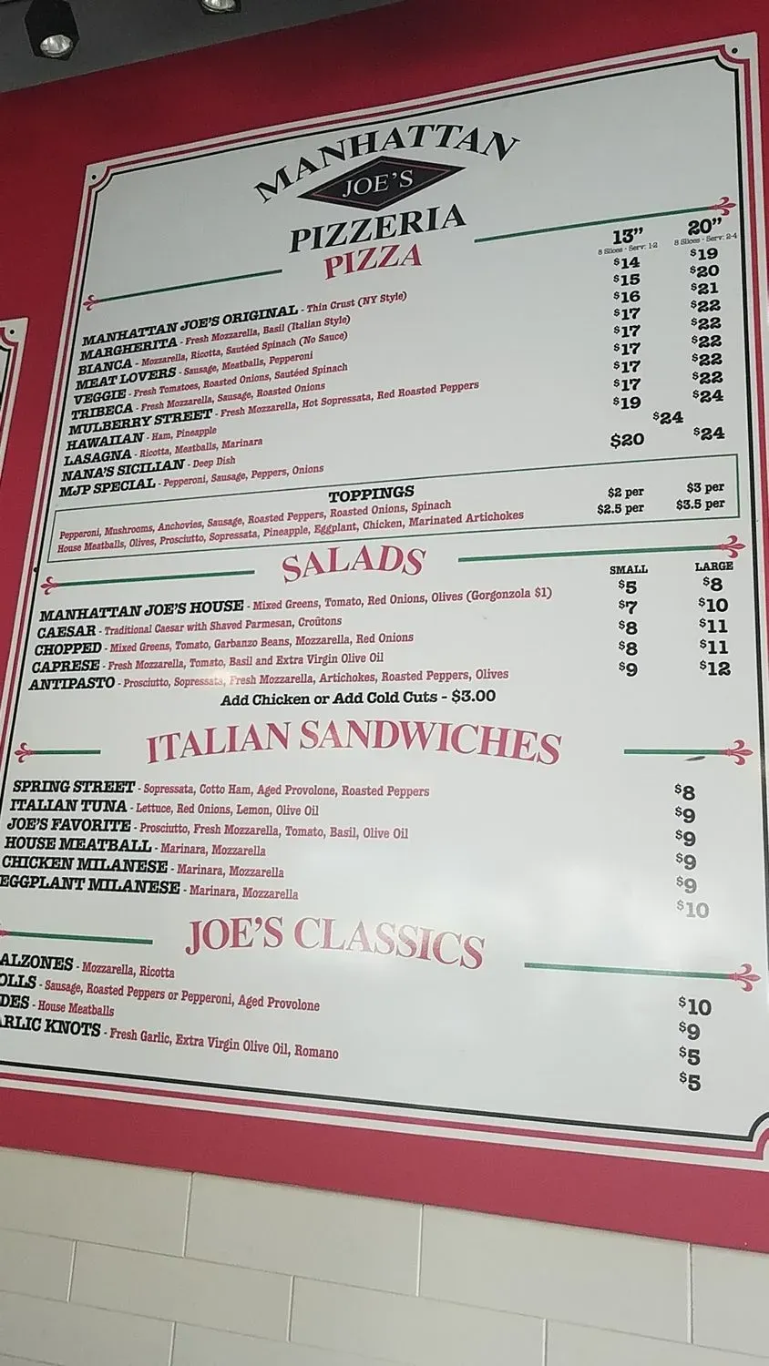 Menu 4