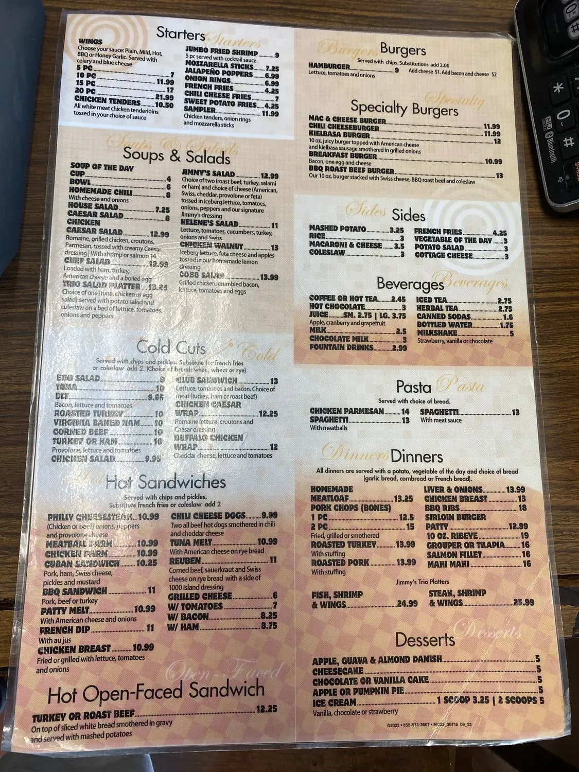 Menu 3