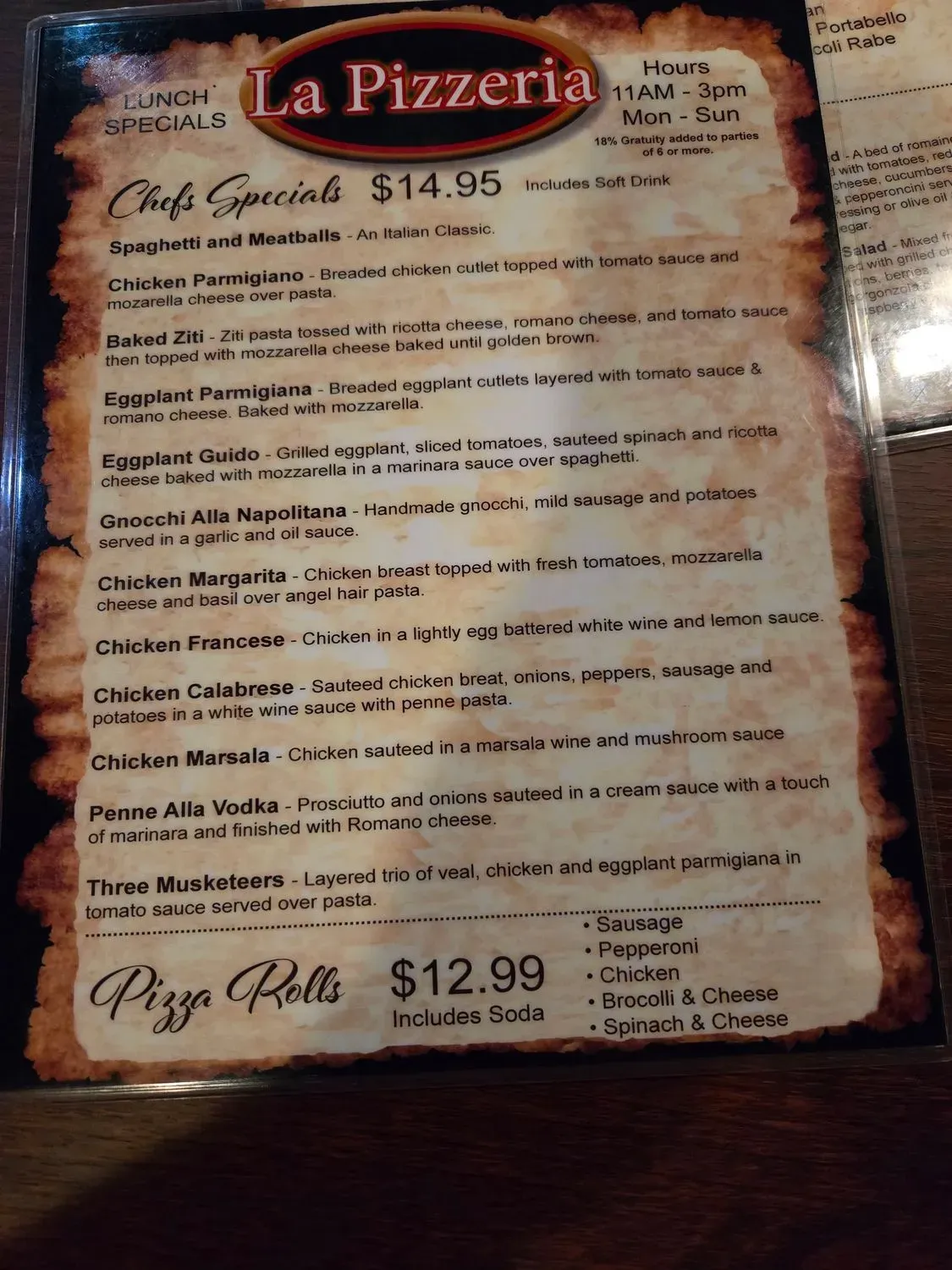 Menu 4