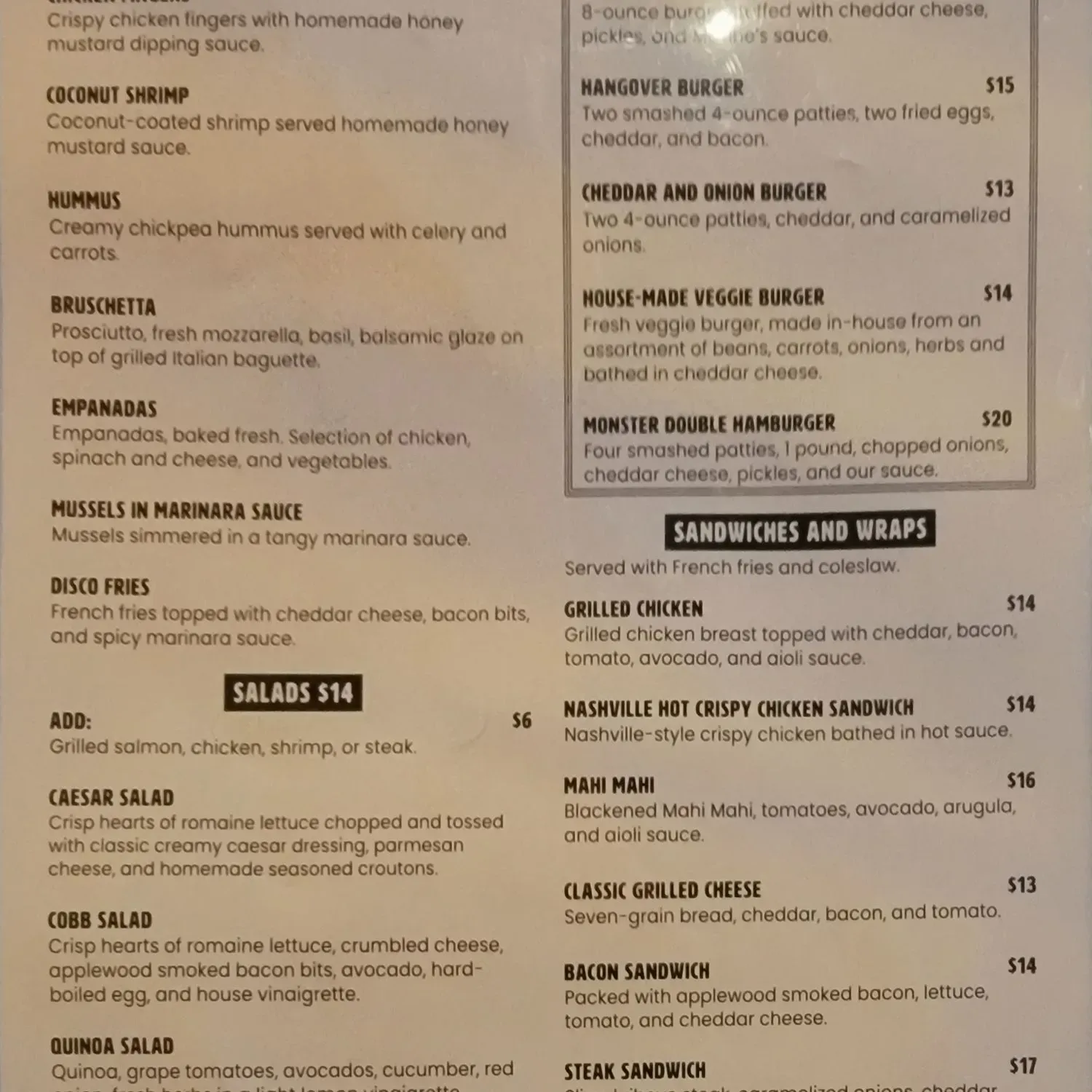 Menu 3