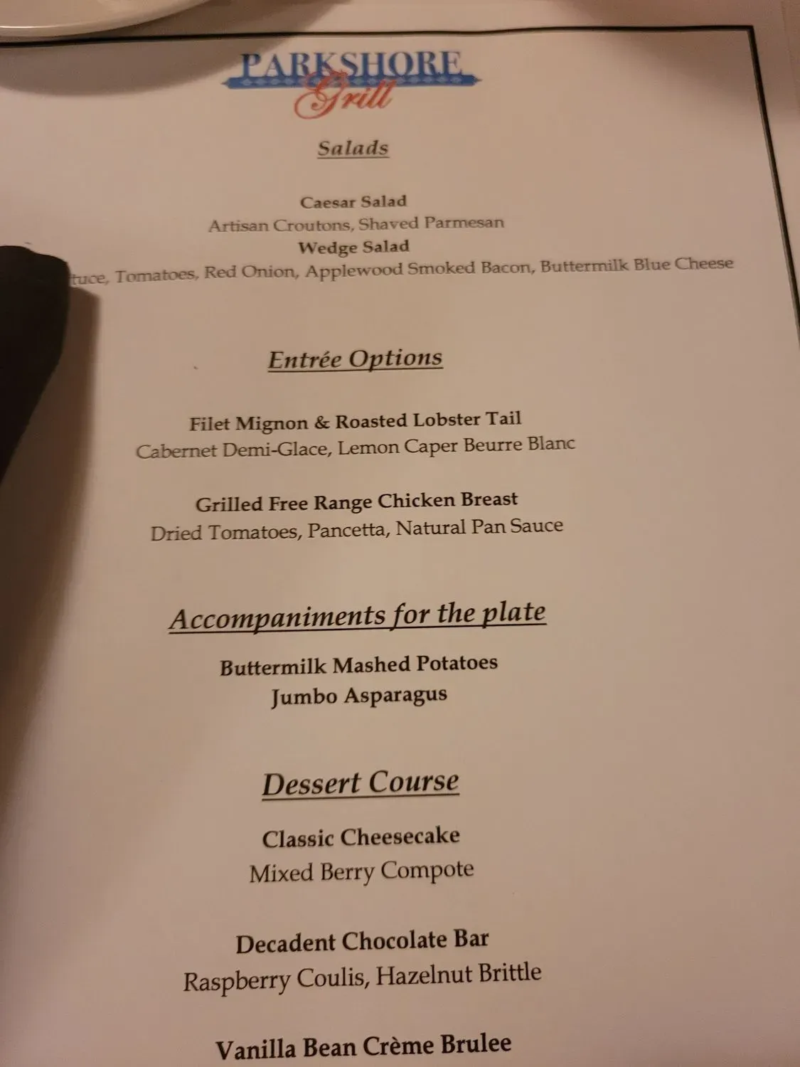 Menu 6