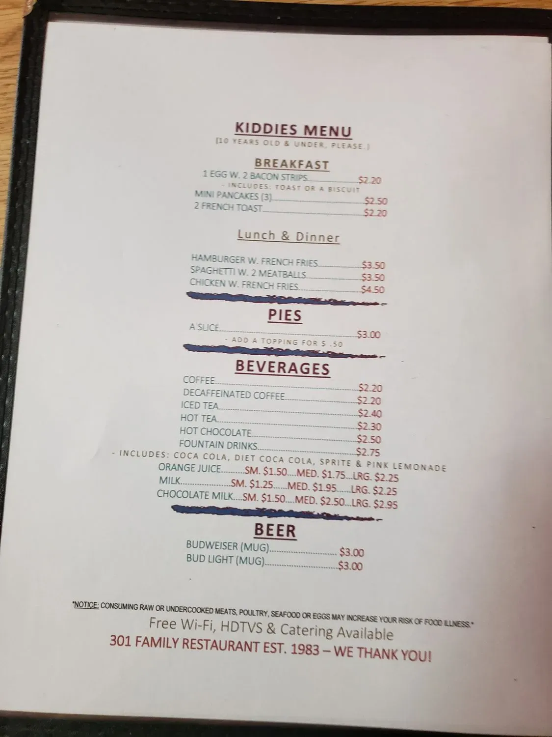 Menu 6