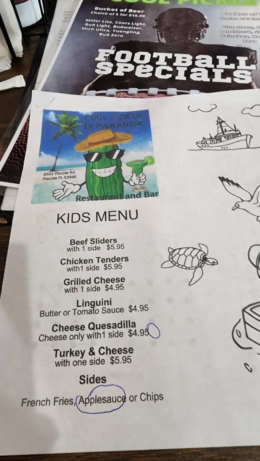 Menu 4