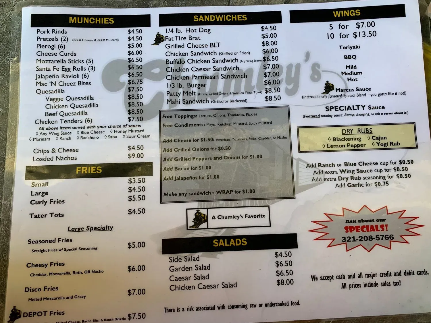 Menu 3