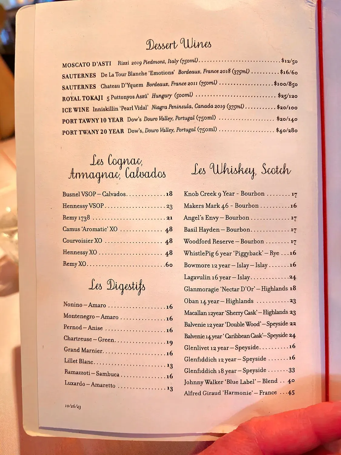 Menu 3