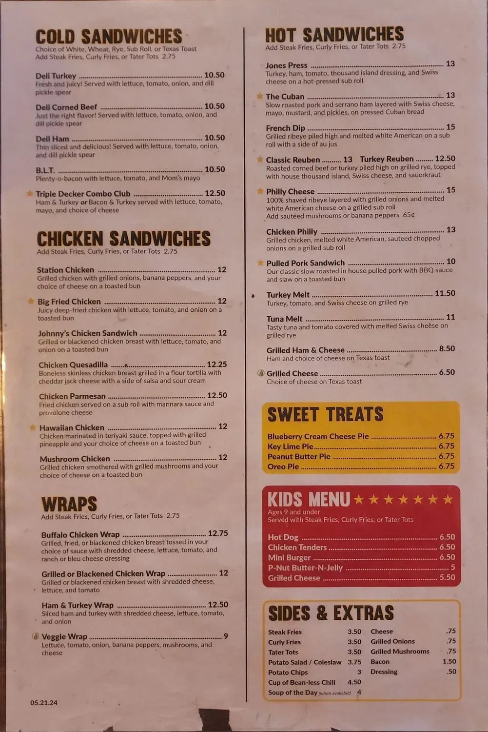 Menu 3