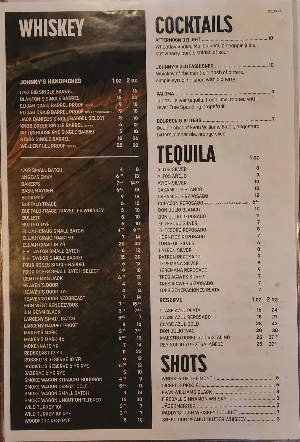 Menu 6