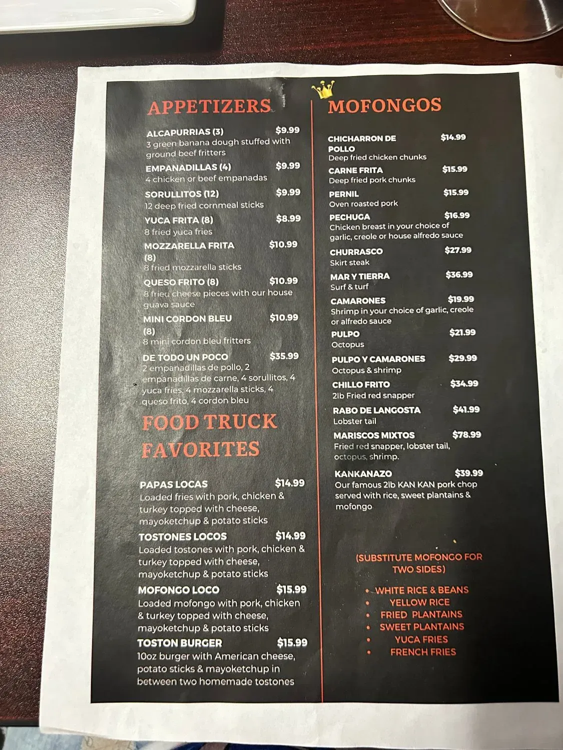 Menu 3