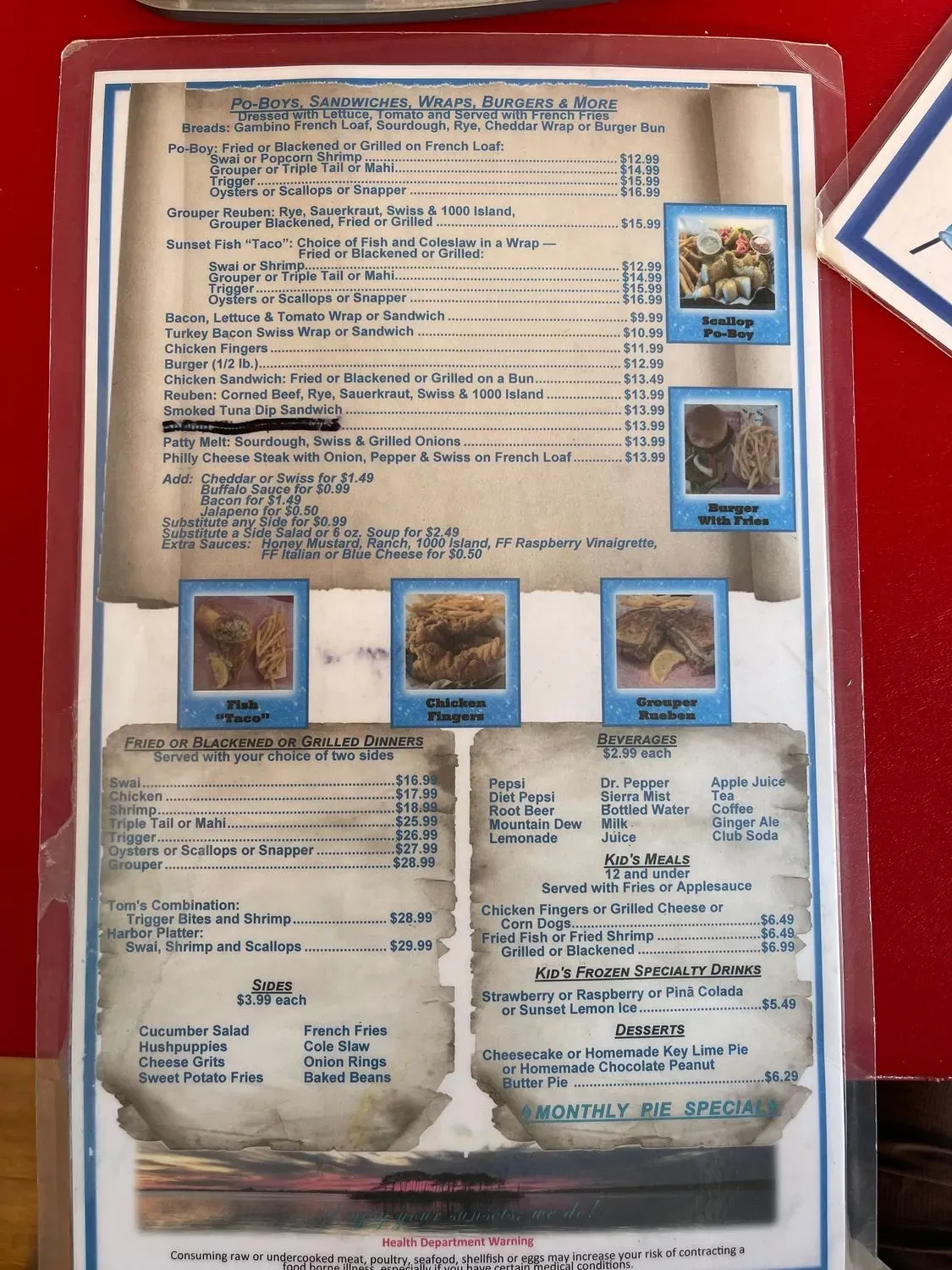 Menu 6