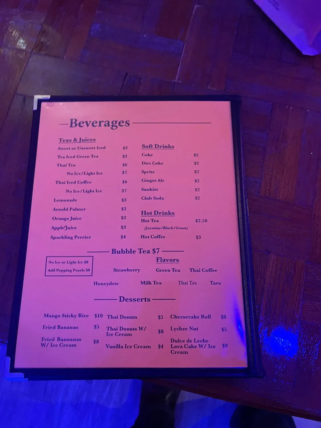 Menu 4