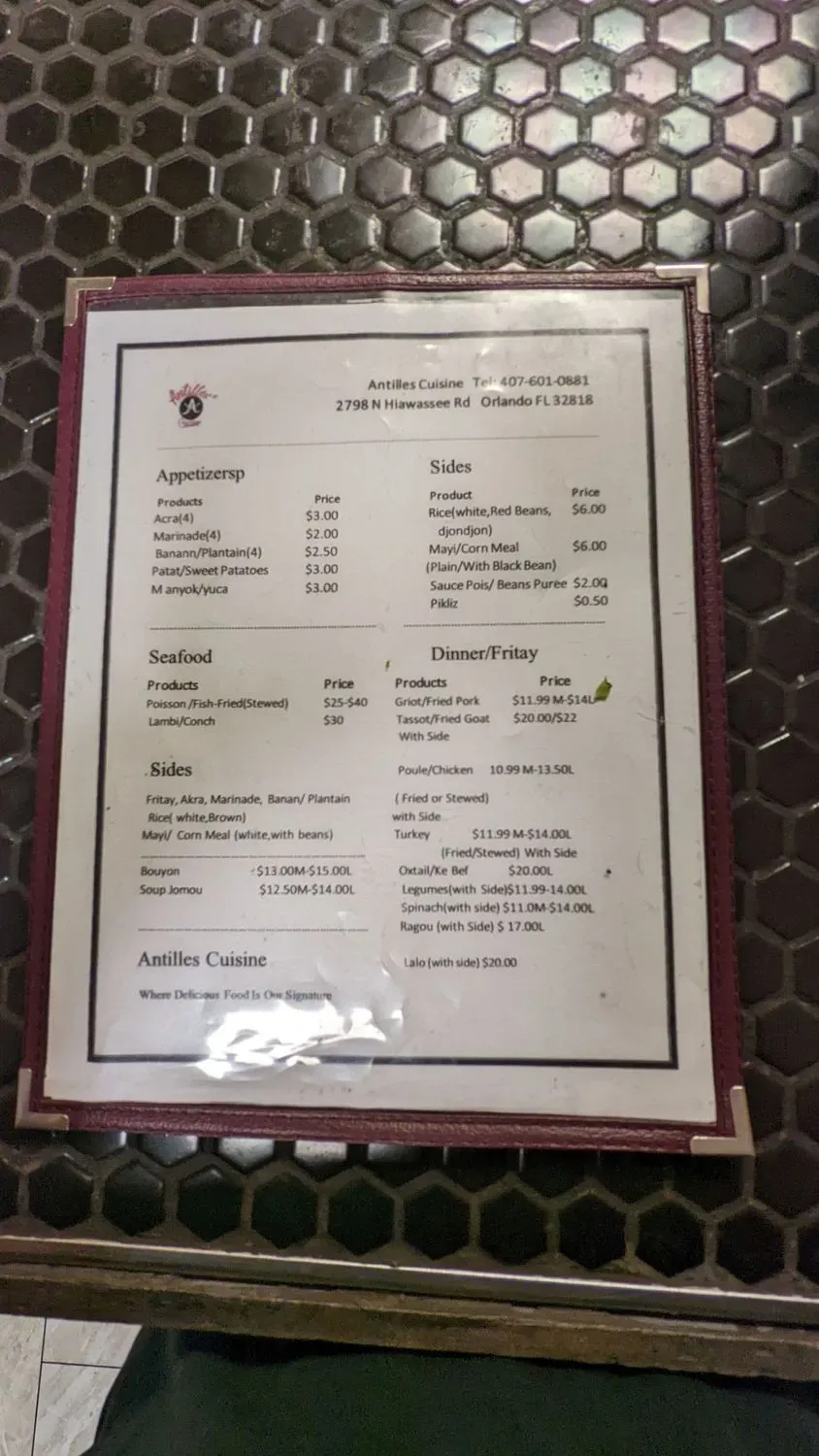 Menu 4