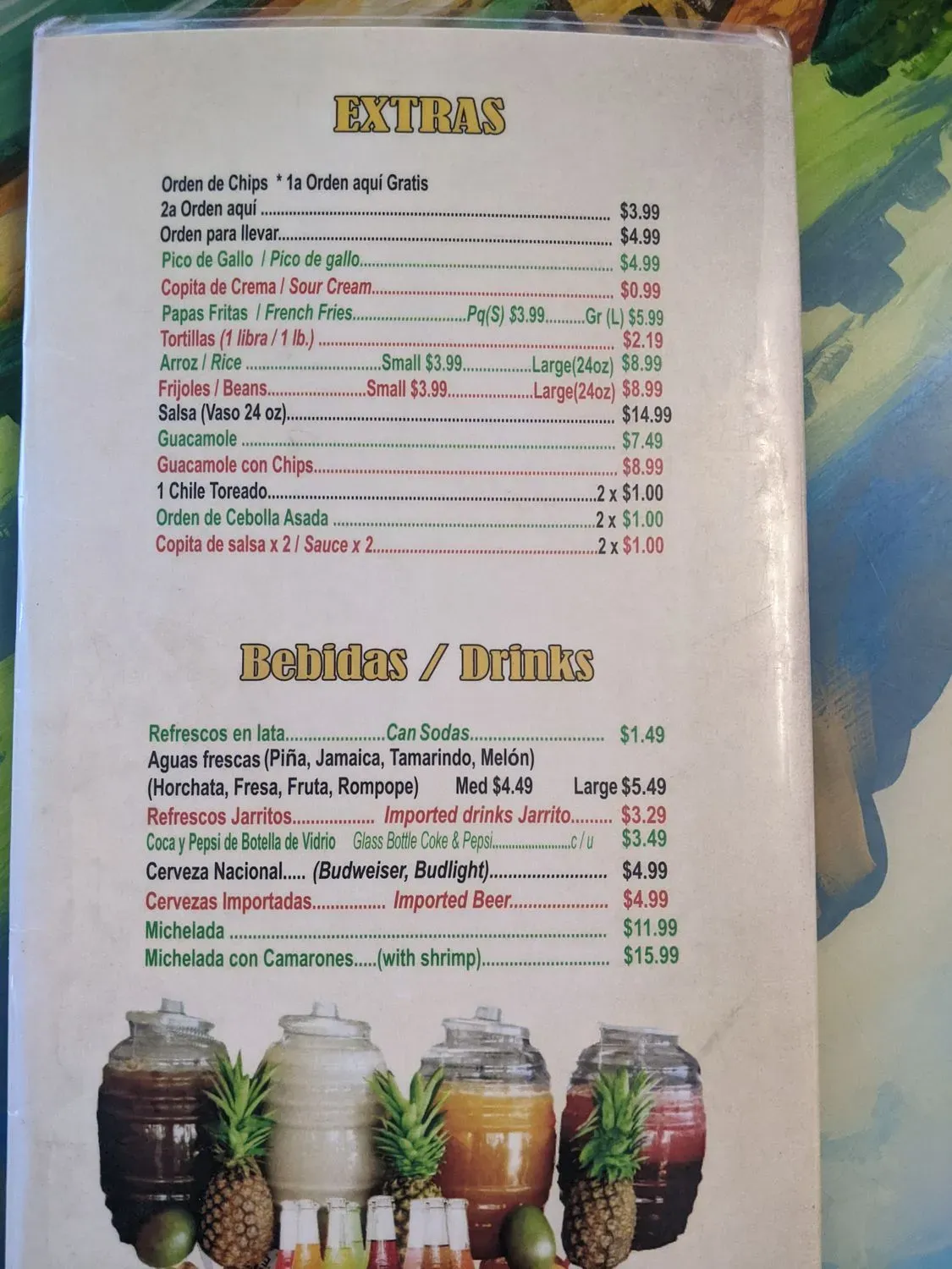 Menu 3