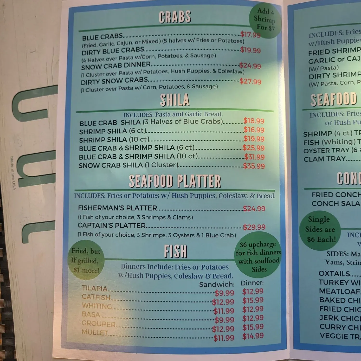 Menu 4