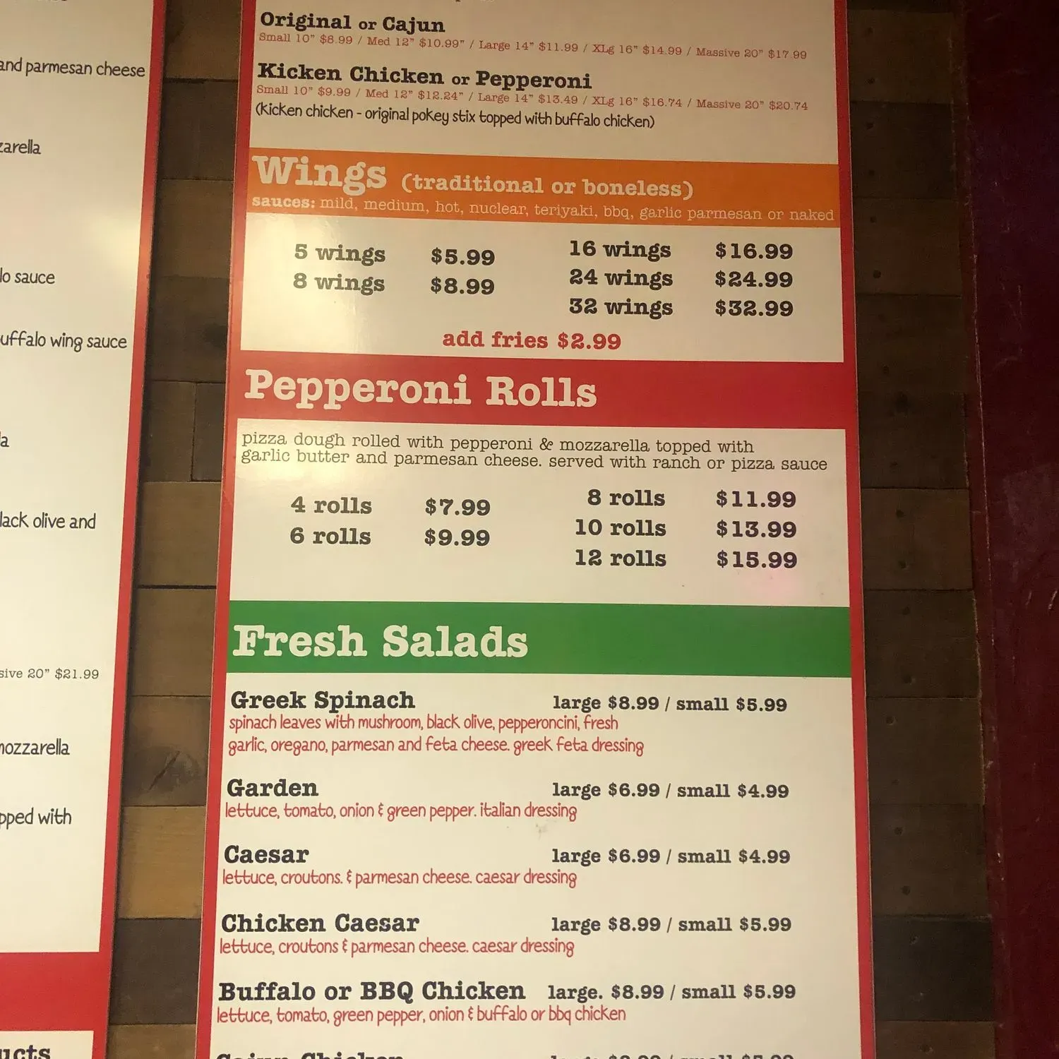 Menu 3