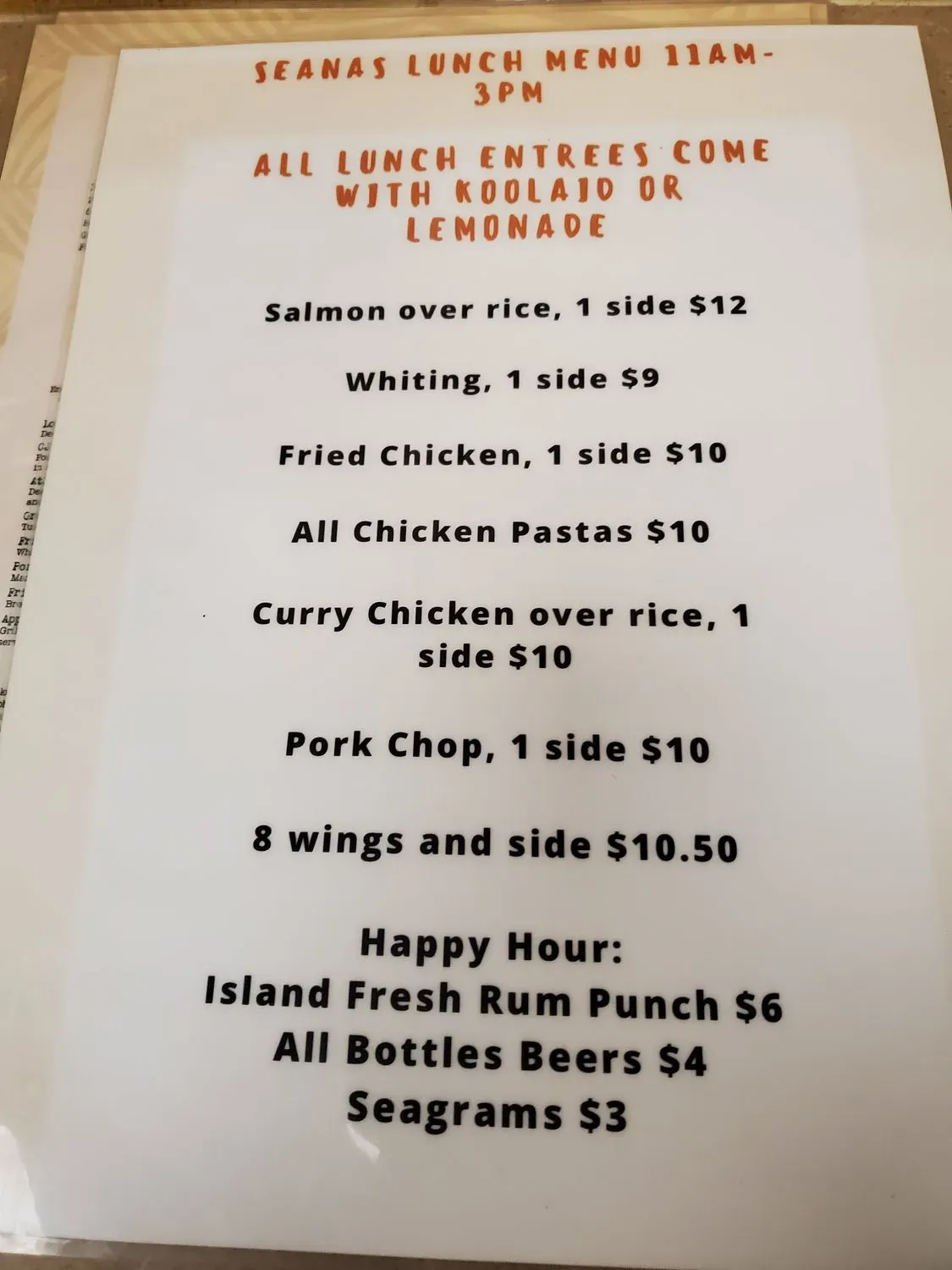 Menu 6