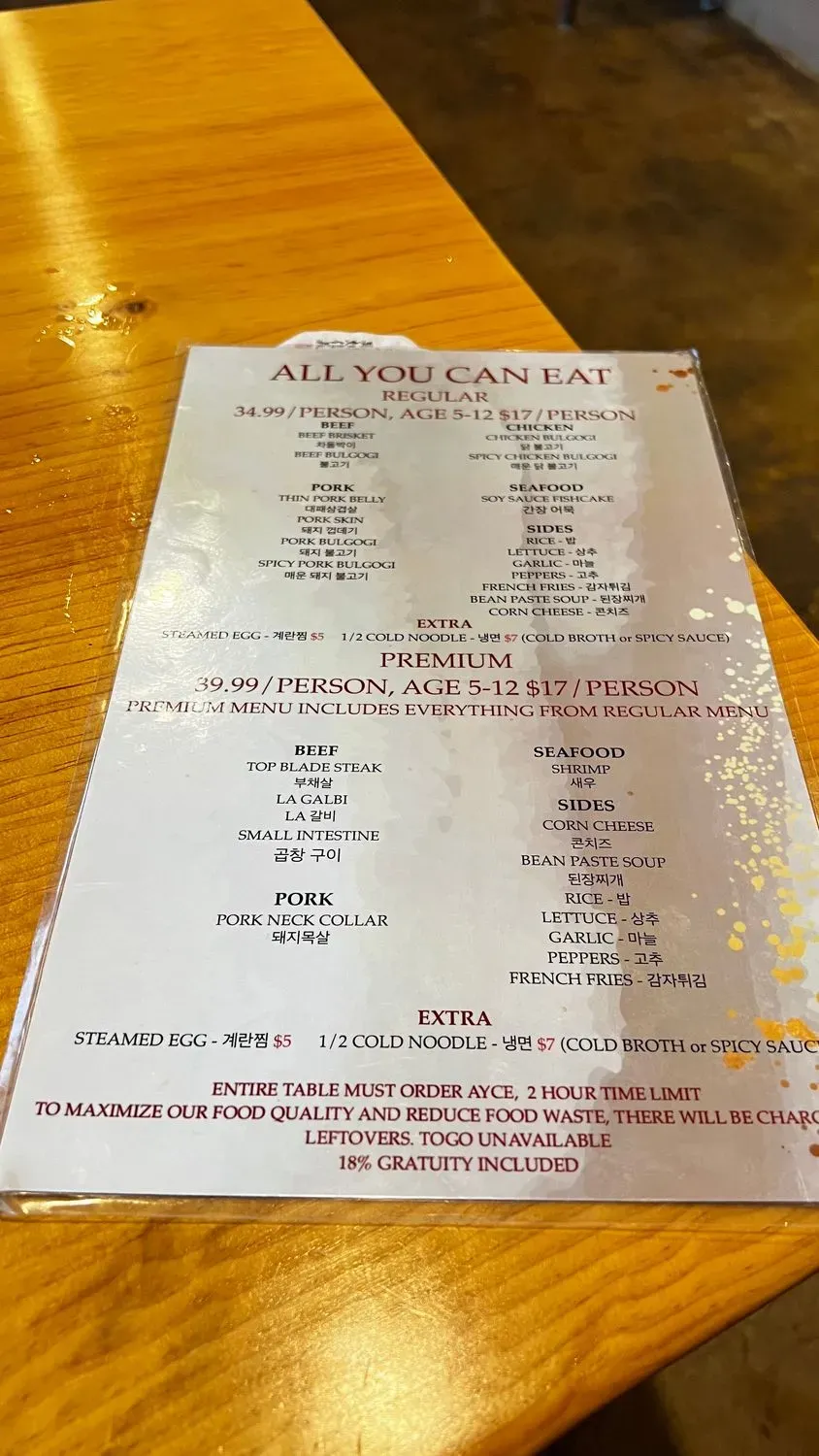 Menu 4