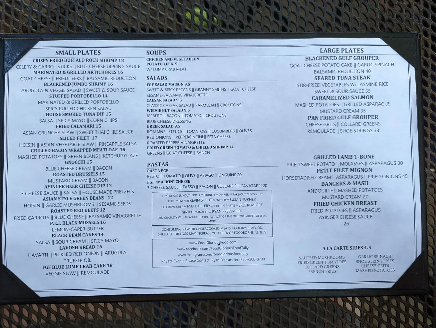 Menu 6