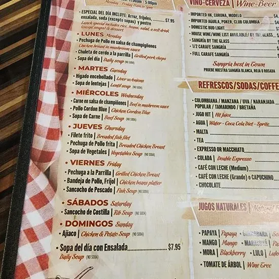 Menu 3